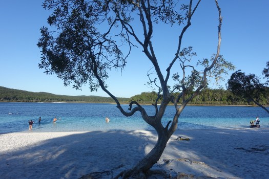 Lake McKenzie on Fraser Island, Australia