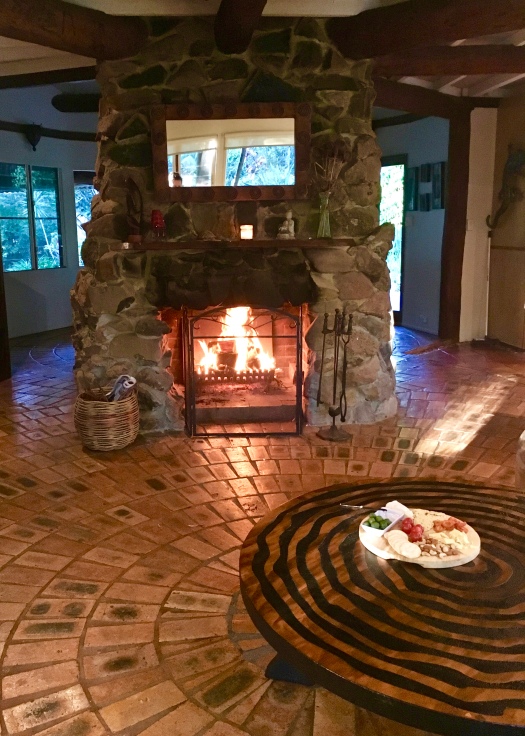 Fireside at Byron Bay Retreat